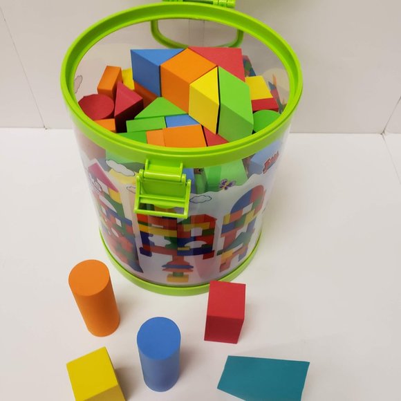 New 95pc Foam Building Blocks - Picture 8 of 13